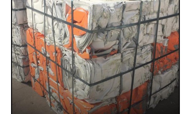 Baled painted and coated aluminium sheet (Taint/Tabor grade)