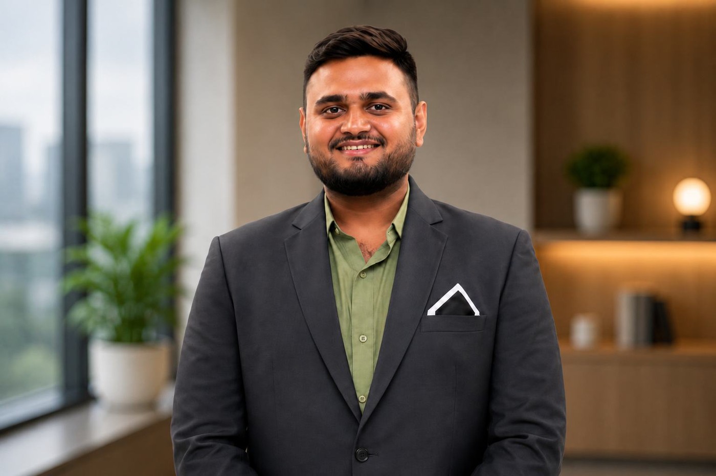 Portrait of Dwarkesh Hapani, Chief Executive Officer
